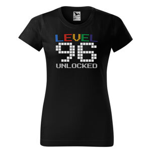 Tričko Level Unlocked (dámské) (věk: 96)