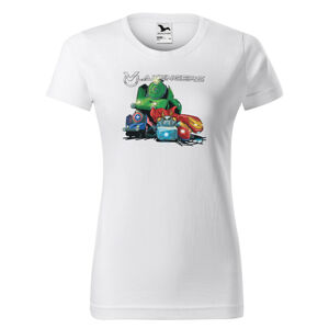 Tričko Vlakengers (Velikost: L, Typ: pro ženy, Barva trička: Bílá)
